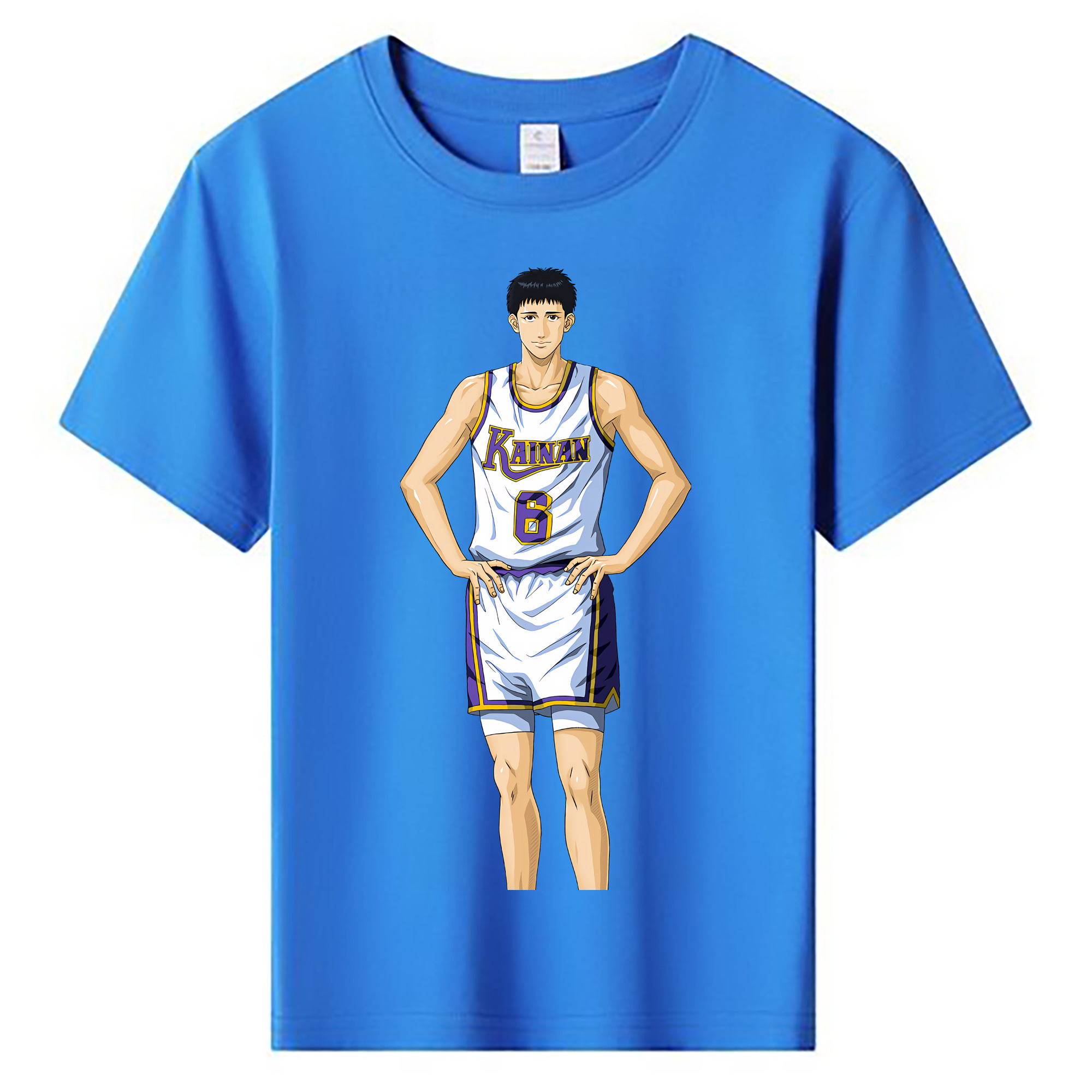 （画像用） SLAM DUNK／スラムダンク 綿100％キッズTシャツ（フロントプリント）